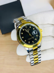 Rolex Stone Dial Edition – White Luxury Watch with Date Display