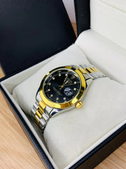 Rolex Stone Dial Edition – White Luxury Watch with Date Display