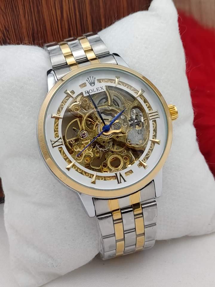 Luxury Rolex Skeleton Chronograph – Where Precision Meets Bold Style