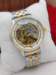 Luxury Rolex Skeleton Chronograph – Where Precision Meets Bold Style