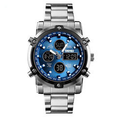 TOKDIS Men’s Luxury – Digital Sports Watch, Stainless Steel Edition